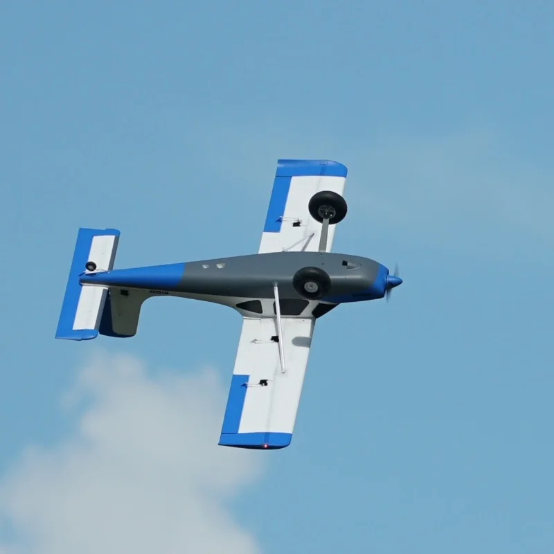 Electric Fixed Wing Single Model Aircraft for Advanced 3D Practice