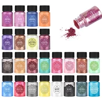 20ml Pearlescent Mica Powder Epoxy Resin Pigment Kits Dye Pearl Pigment Natural Mica Mineral Powder DIY Jewelry Crafts Candle