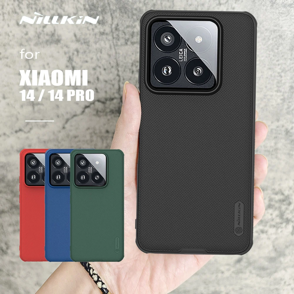 

Nillkin for Xiaomi Mi 14 / 14 Pro 5G Case Super Frosted Shield Ultra-Thin Hard PC Protection Back Cover for Xiaomi Mi14 Pro Case