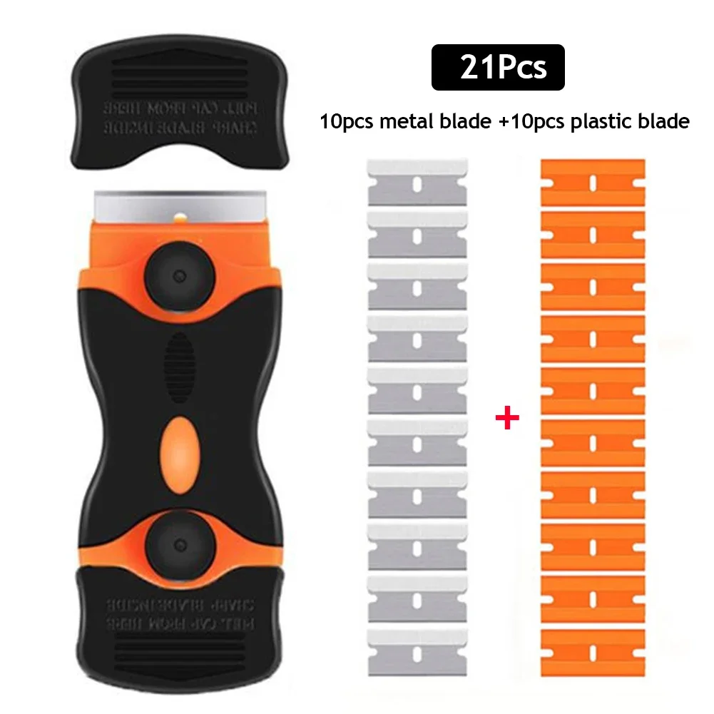 

Squeegee Clean Glasses Scraper Tool Window Cleaning Car Wrap Glass Ceramic Glue De-icing Kitchen Household Window Ice