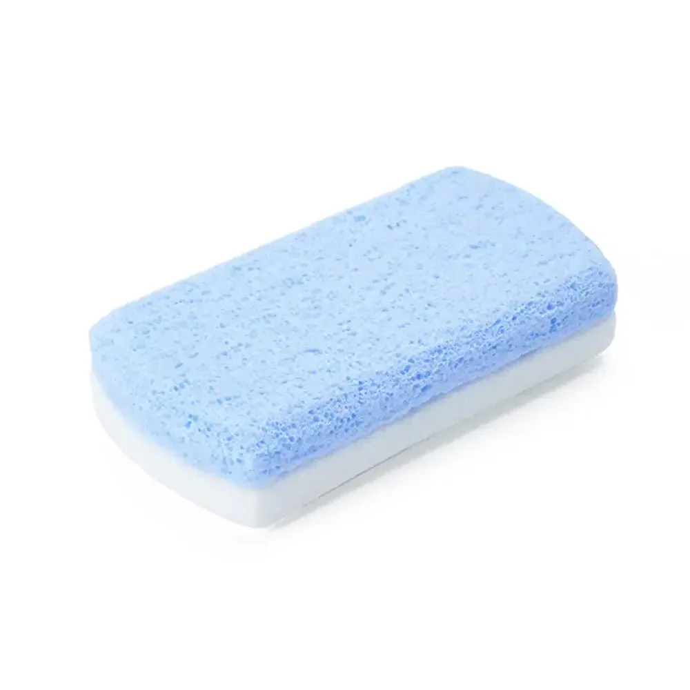 Fashionable Double Glass Foot Massage Tool Double Sided Horny Pumice Foam Glass Exfoliating Foot Stone Cleaning Tools