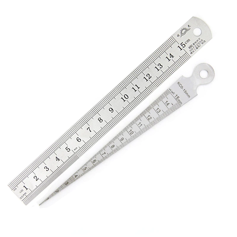 1-15mm Wedge Feeler Gauges For Measurement Clearance Ruler Gap Ruler Filler Gauge Measuring Probes Thickness Meter Steel Ruler