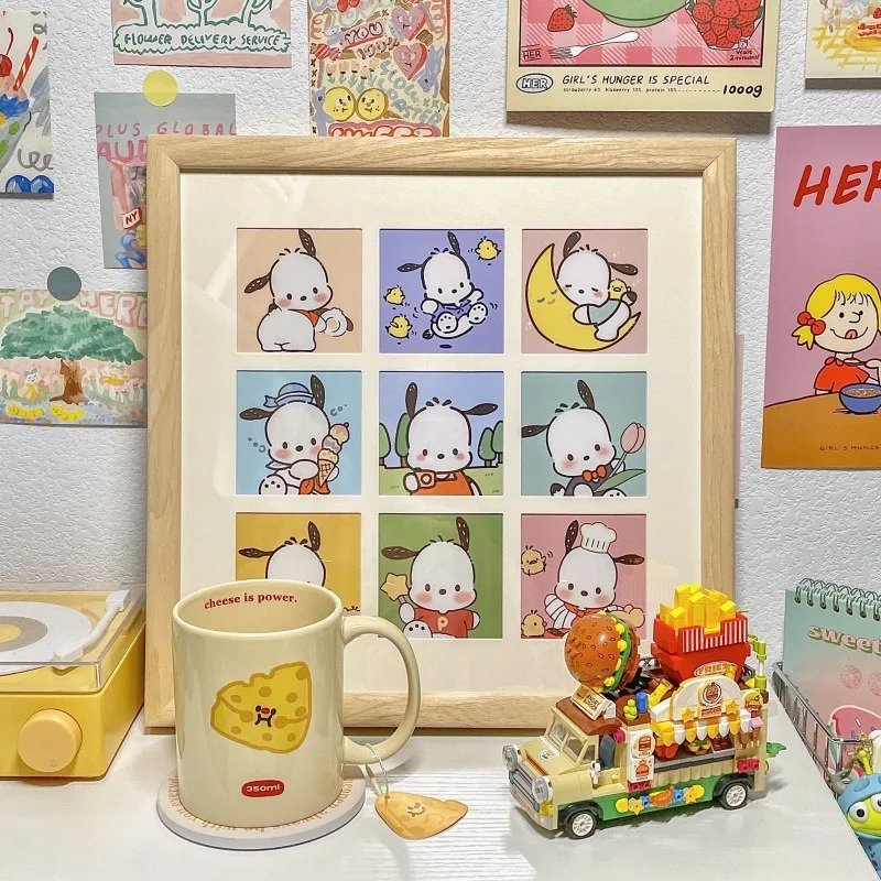 DIY Nine-grid Photo Frame for Wall Decoration and Photo Display