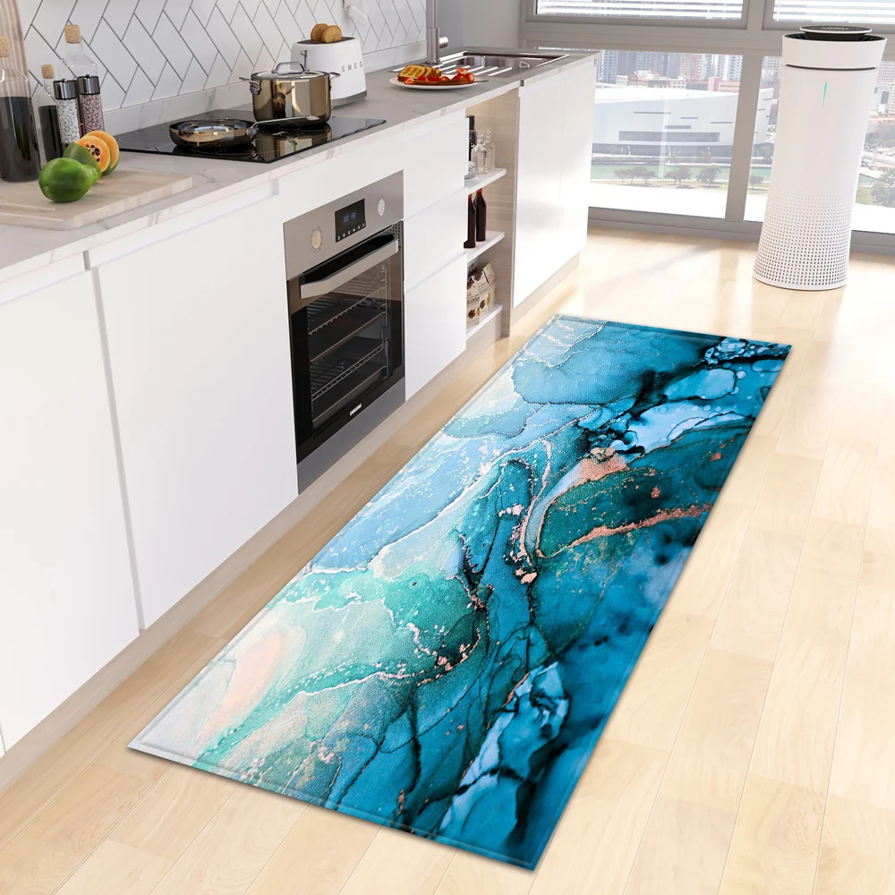 Entrance Doormat Kitchen Carpet Bedroom Floor Balcony Decoration Long Rug Made Home Bath Door Hallway Anti-Slip Foot Mat floor mat,shaggy rugs
