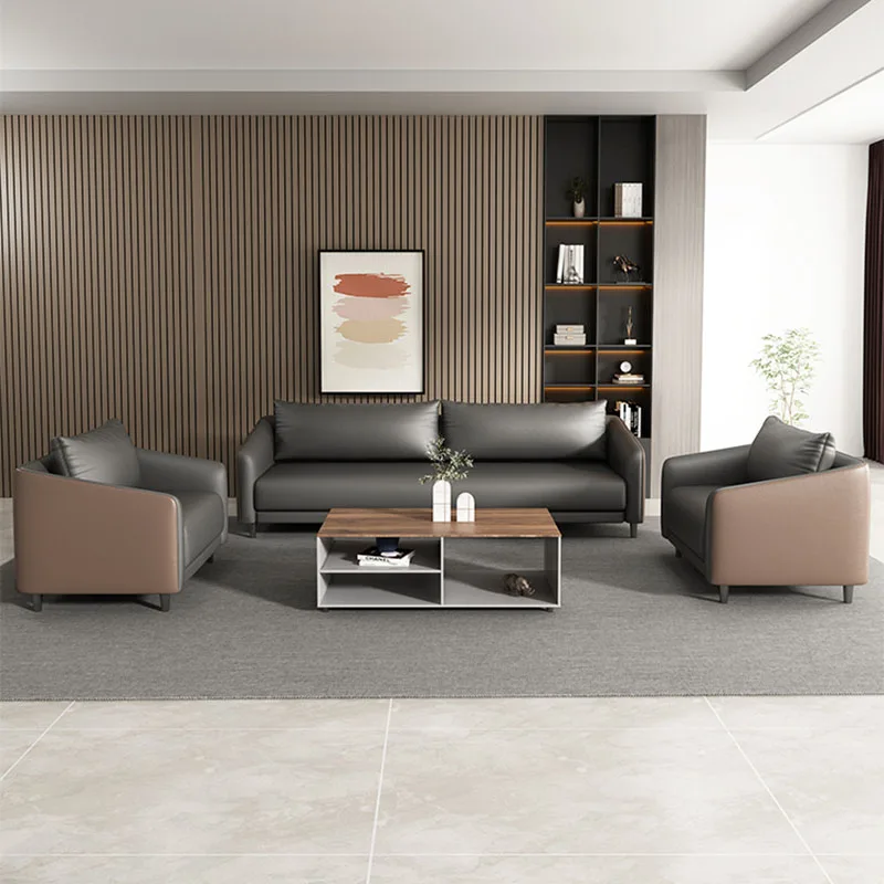 Reception Office Sofas Leather Armrest Sectional European Sleeper Office Sofas Bubble Modernos Para Sala Furniture