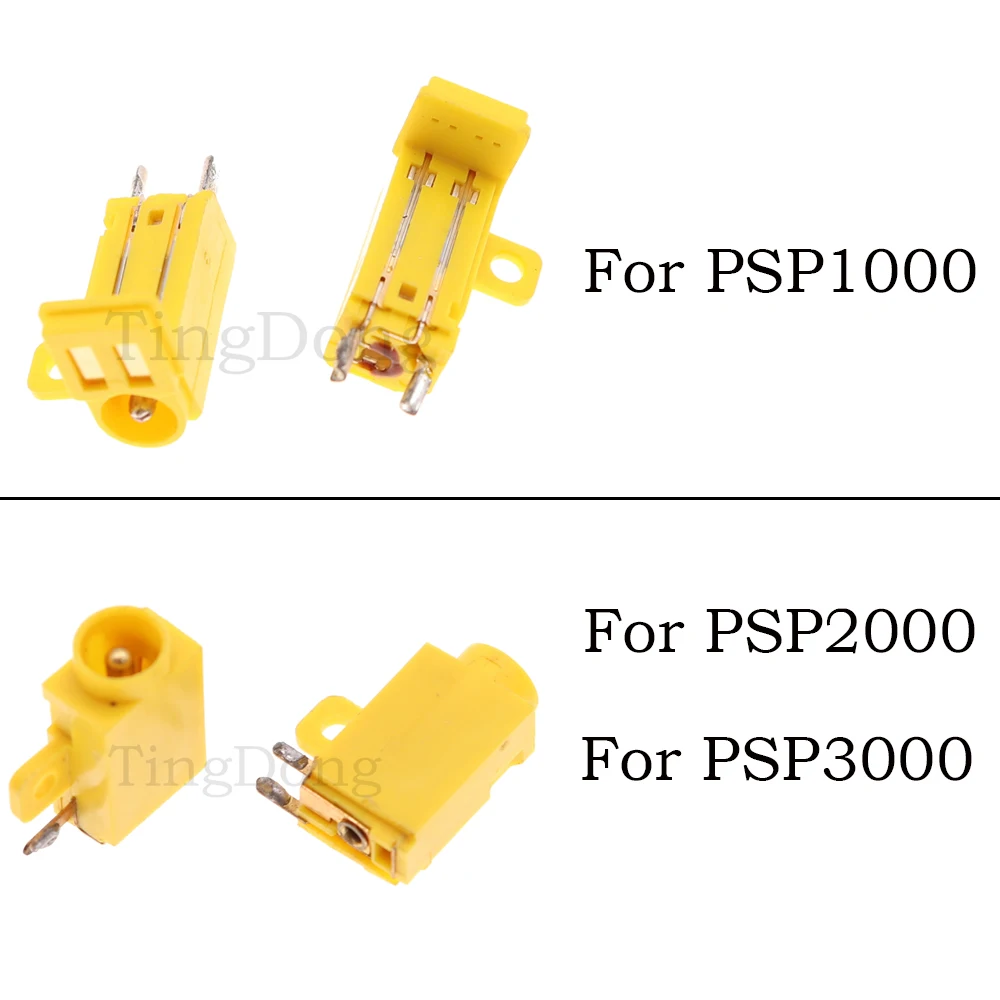 For PSP1000 2000 3000 Replacement Power Charger Port Socket Power Charging Jack Connector for PSP2000 PSP 1000 Console Repair