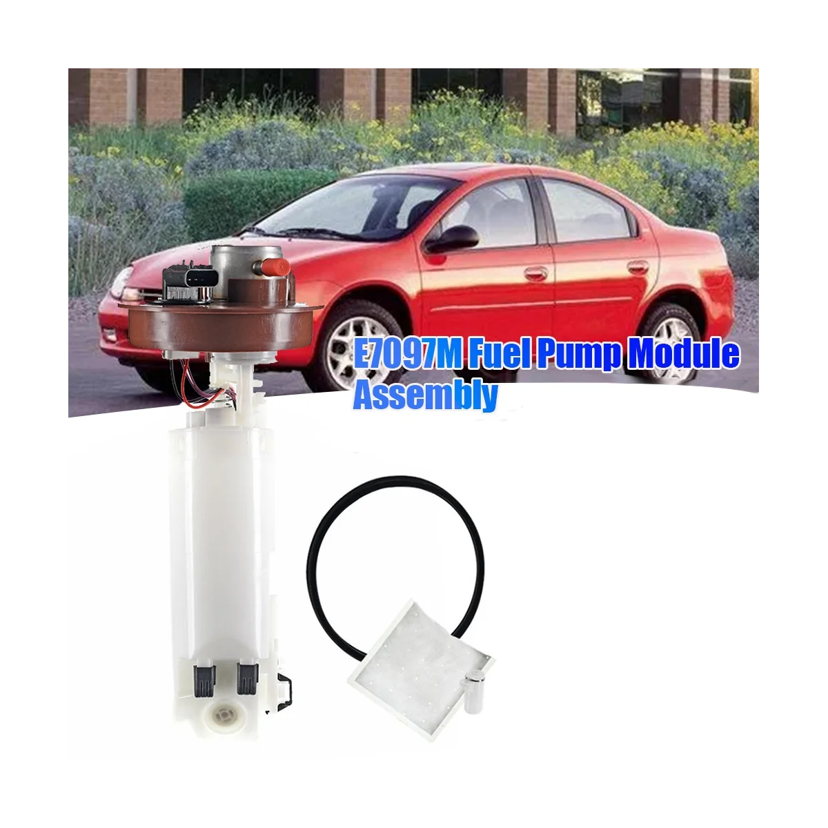 

E7097M Fuel Pump Module & Sending Unit Assembly for Dodge Neon Plymouth Neon 1996-1999 4897417AA 4897417AC P74732M