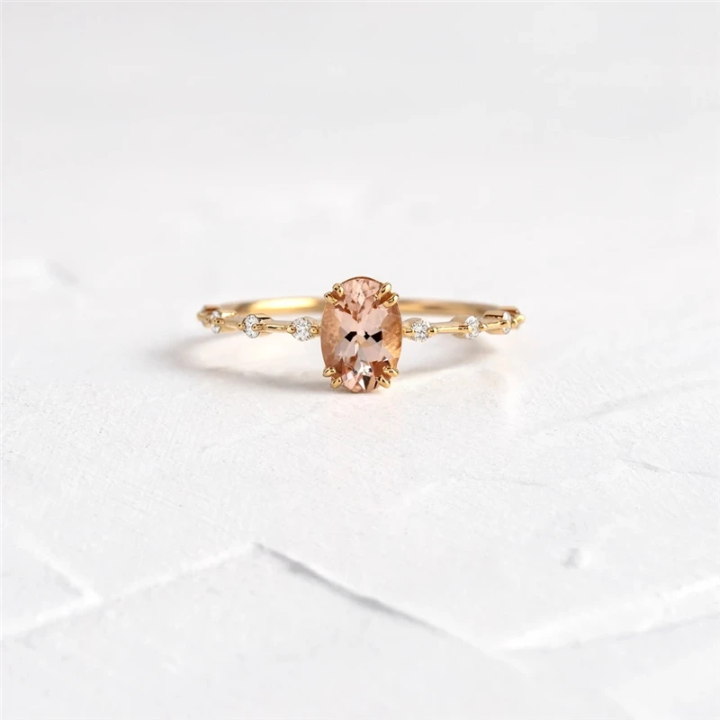 Silver Gold Rings for Women Jewelry Wedding Rings for ROXI