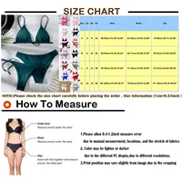 Sexy 3 Pieces Set Swimwear Women Lace Up Micro Bikini Set Female Solid Low Waist Swimsuit Beachwear Bathing Suit - Image 6