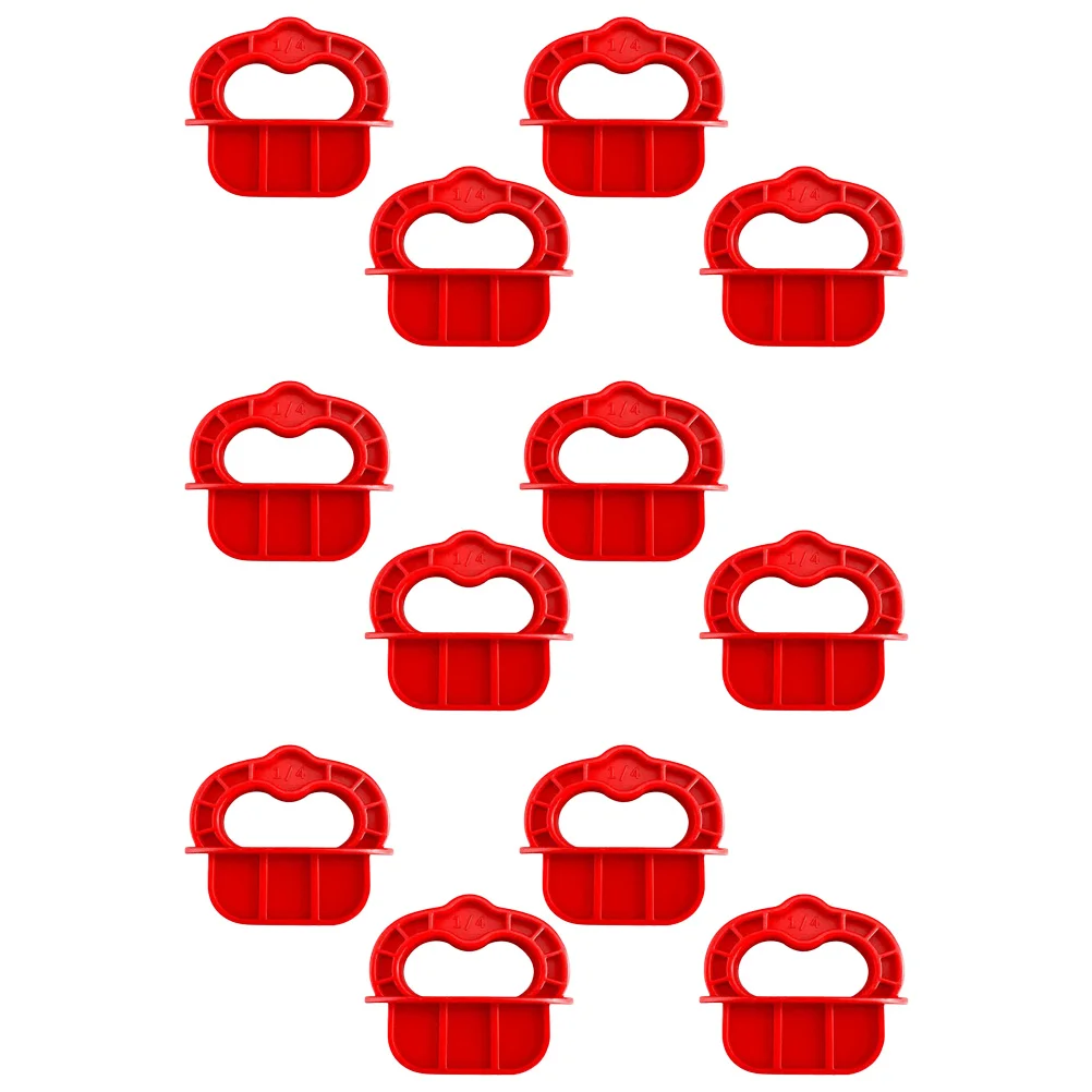 

Deck Spacers Rings Decking Rings Decking Tools 1/4 Inch Interlayer Spacing Tool Red Deck Fixture Spacing Ring