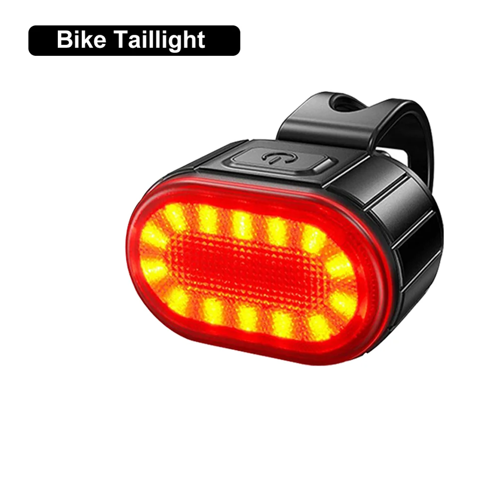 Bicycle Lights LED Bike Lamp USB Rechargeable Bicycle Front and Rear Light Front Lamp Taillight Cycling Lantern Bike Flashlight