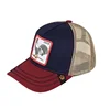 Animal Baseball Cap Summer Travel Peaked Cap Men's Embroidery Hip-Hop Cap Couple Style Sun Visor Adjustable Trucker Mesh Cap 3