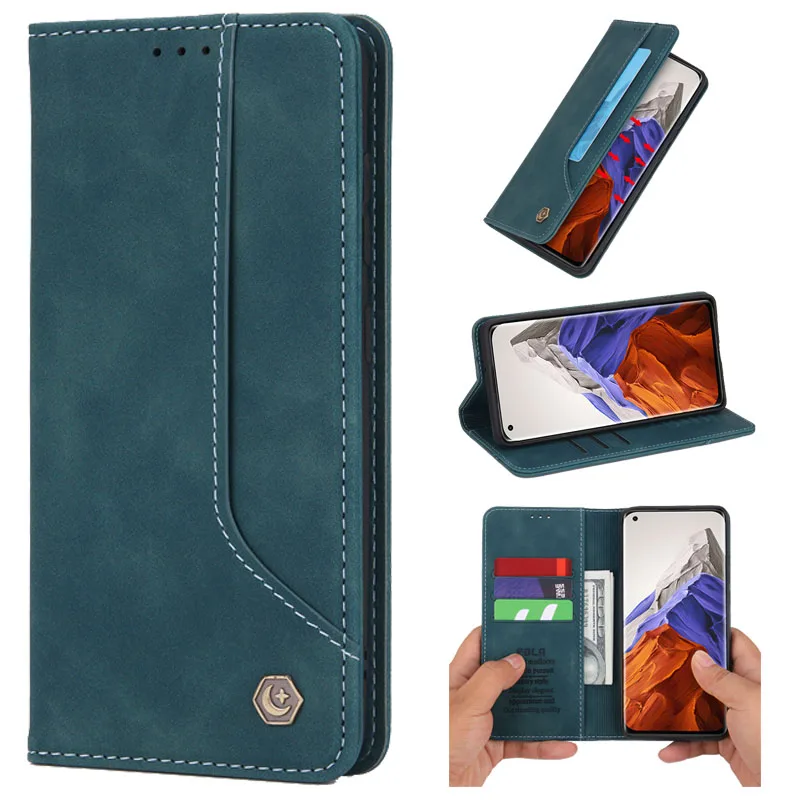 PHINIENLAND Cover per Xiaomi Redmi Note 8 Case PU Pelle Custodia [Kickstand] [Chiusura magnetica] [Slot per Schede], Portafoglio Flip Custodia per