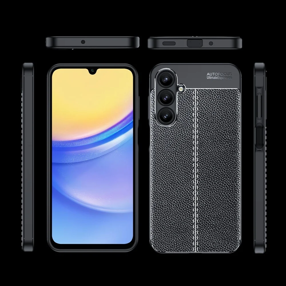 Elegant TPU Soft Leather Protective Cover