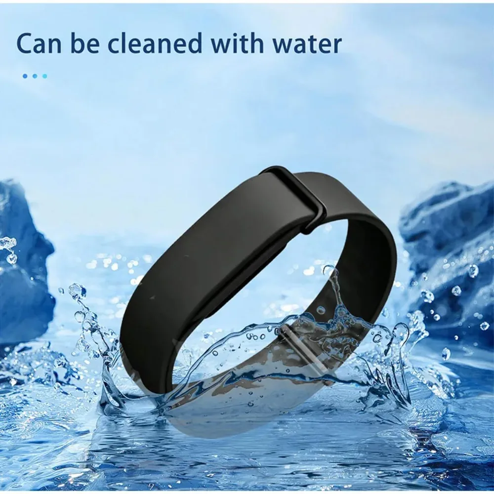 Soft Silicone Rubber Replacement Watch Band - Sport Loop Wristband