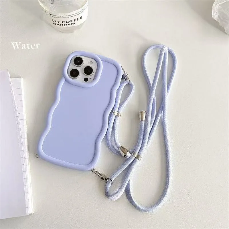 Adjustable Crossbody Lanyard Phone Case with Neck Strap