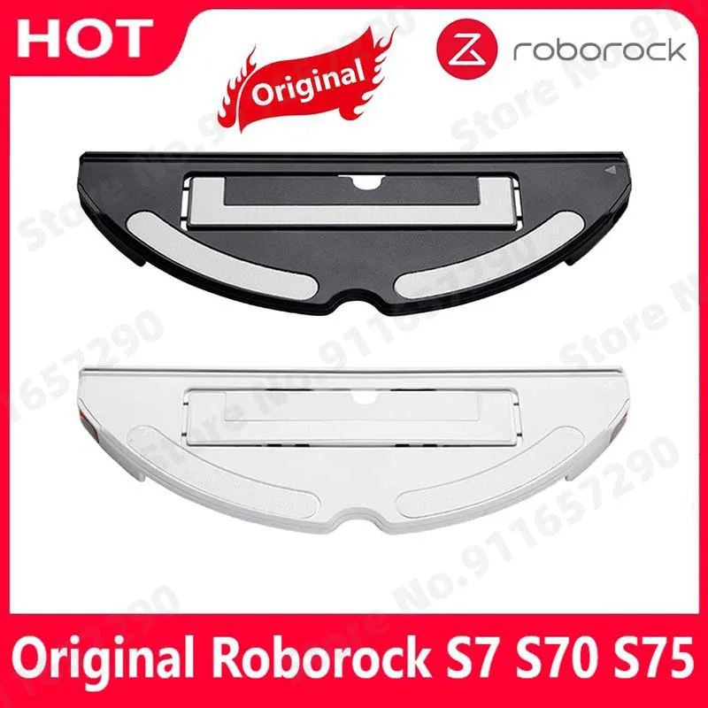 Roborock-bandeja de Tanque de Água com Pano de Mop s7 S70 Aspirador Robô Placa de Suporte Peças de Reposição Acessórios de Suporte de Mop Original
