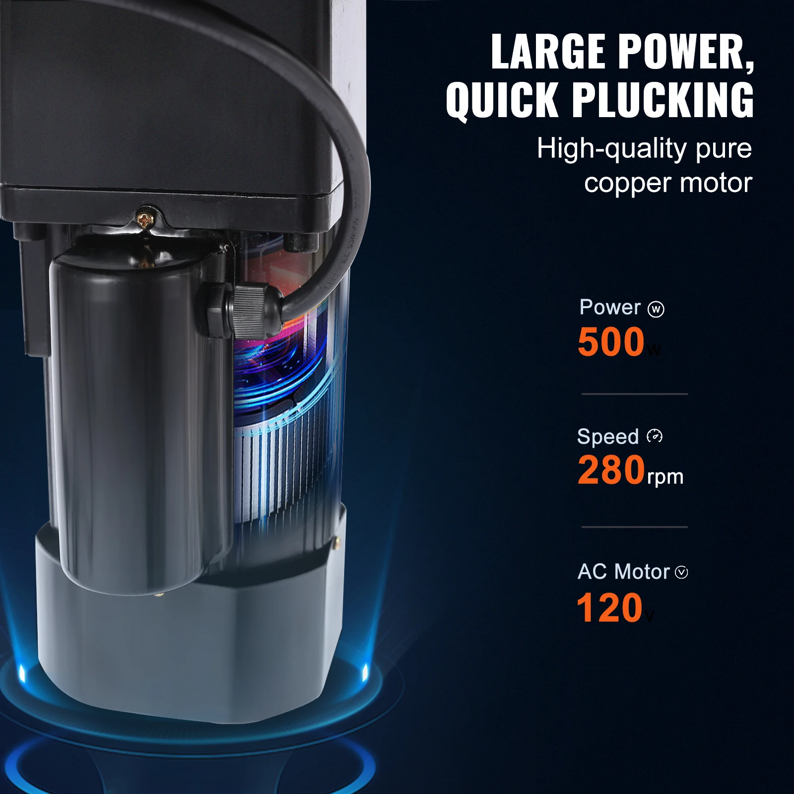 Stainless Steel Chicken Plucker Machine with Soft Fingers for Poultry