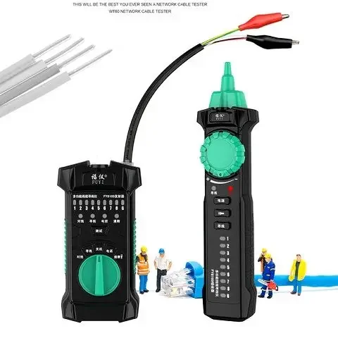 Network Line Finder RJ11 RJ45 Multi Functional Line Surveyor Finder Network Wire and Cable FY8169