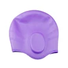 Adults High Elastic Swimming Caps Men Women Waterproof Swimming Pool Cap Protect Ears Long Hair Large Silicone Diving Swim Hat 1