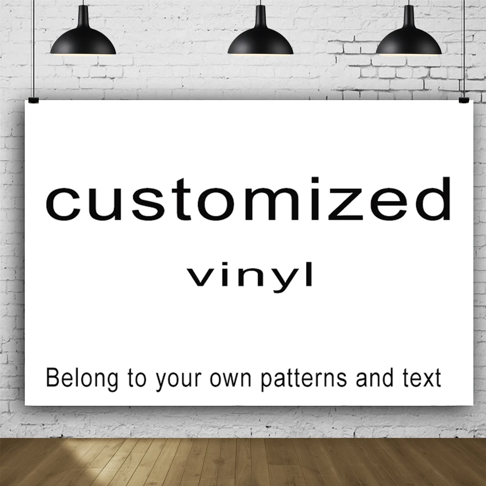 Photo Backdrop Background Graduation Day Wedding Homecoming Party Banner Decoration Supplies Pattern Text