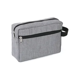 Waterproof Travel Toiletry and Makeup Organizer Bag (Gray)