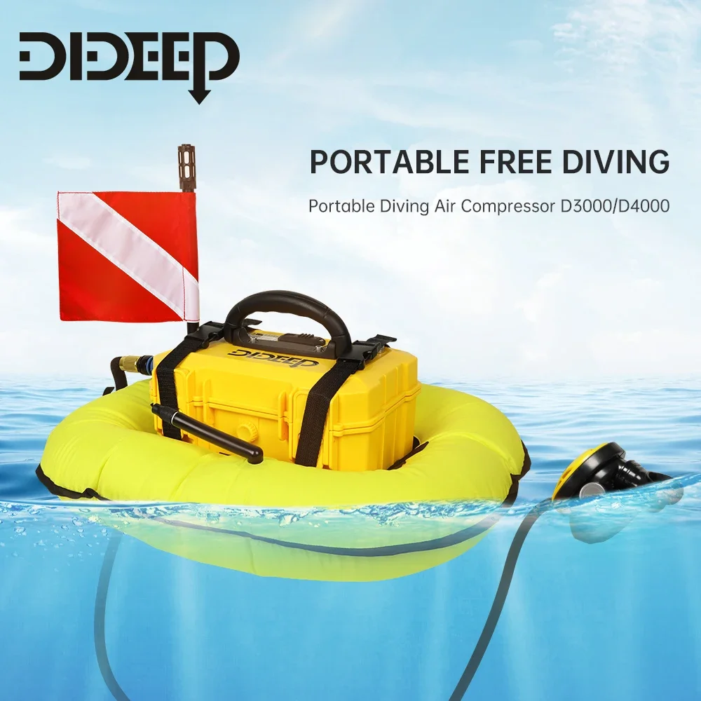 New Upgrade Portable Scuba Diving Air Compressor Underwater Breathing Ventilator