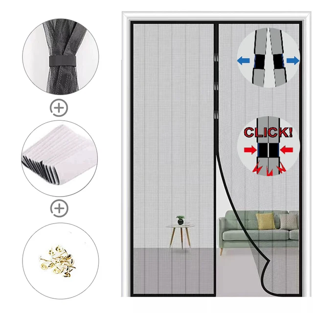 door curtain Black