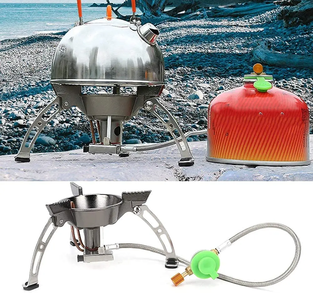 

BRS Outdoor Gas Burners Multi Portable Camping Windproof Gas Stove Cooker Picnic Cookout Hiking Equipment Furnace Stove BRS-11