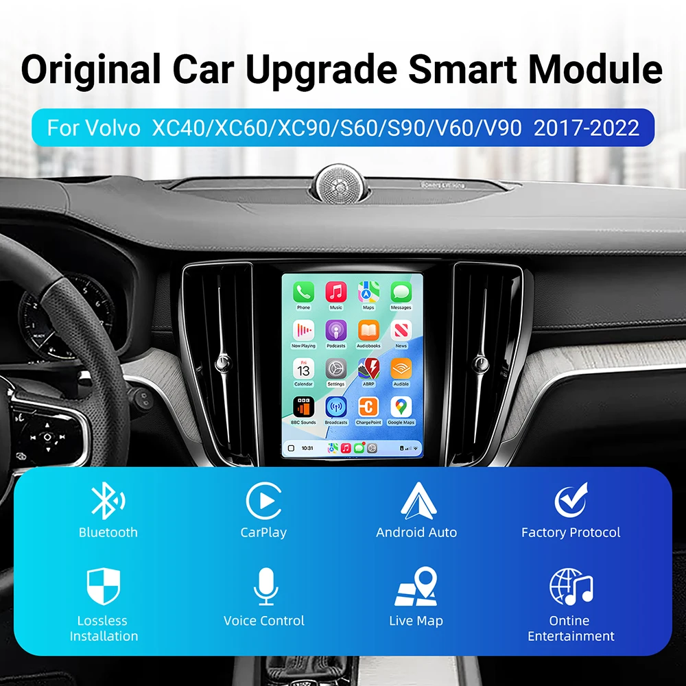 Volvo CarPlay Android Auto Kit Image 1