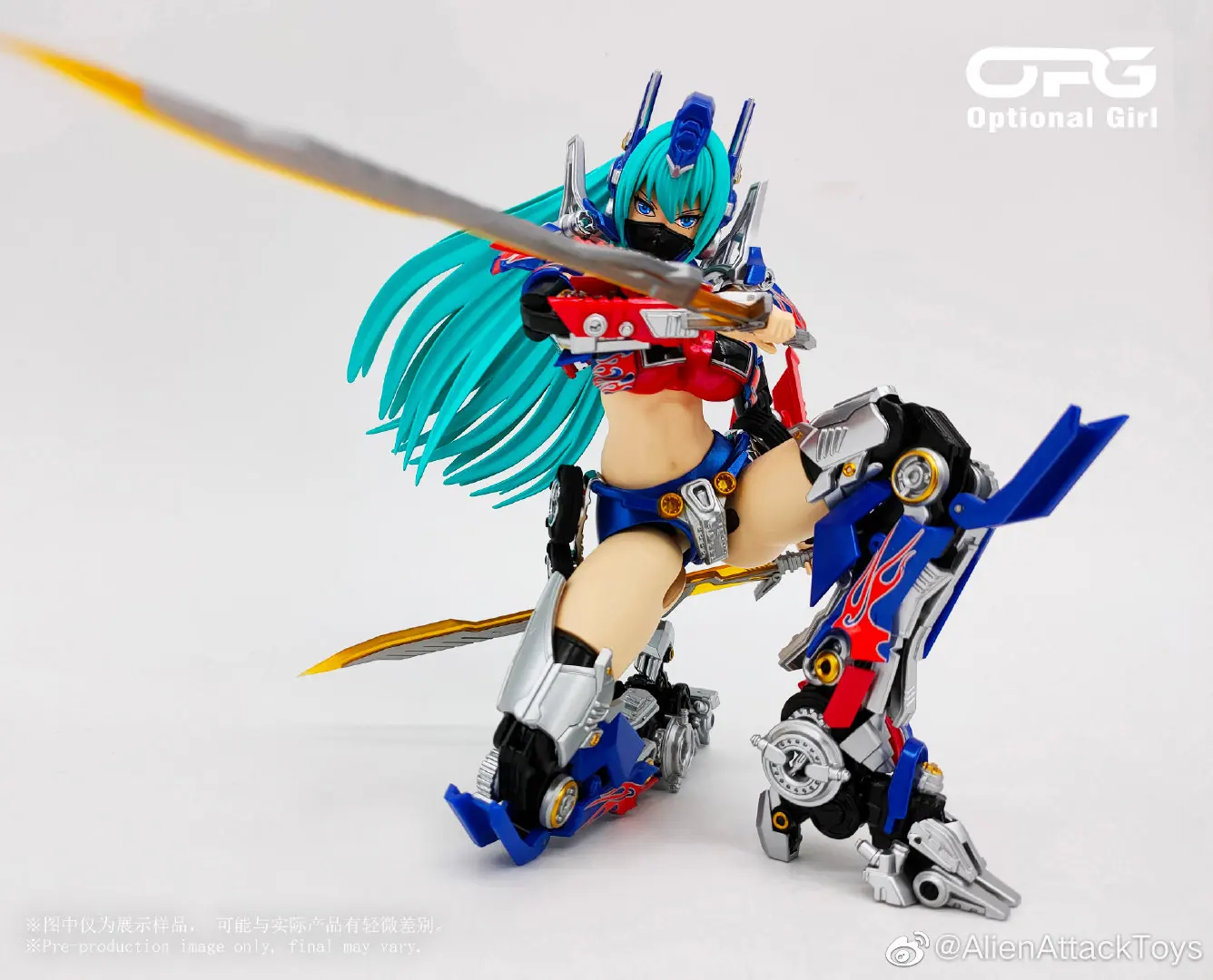 AlienAttackToys OPTIONAL GIRL M3バージョン AlienAttack Toys OPG-01 Optional Girl M3 Version - Show.Z Store