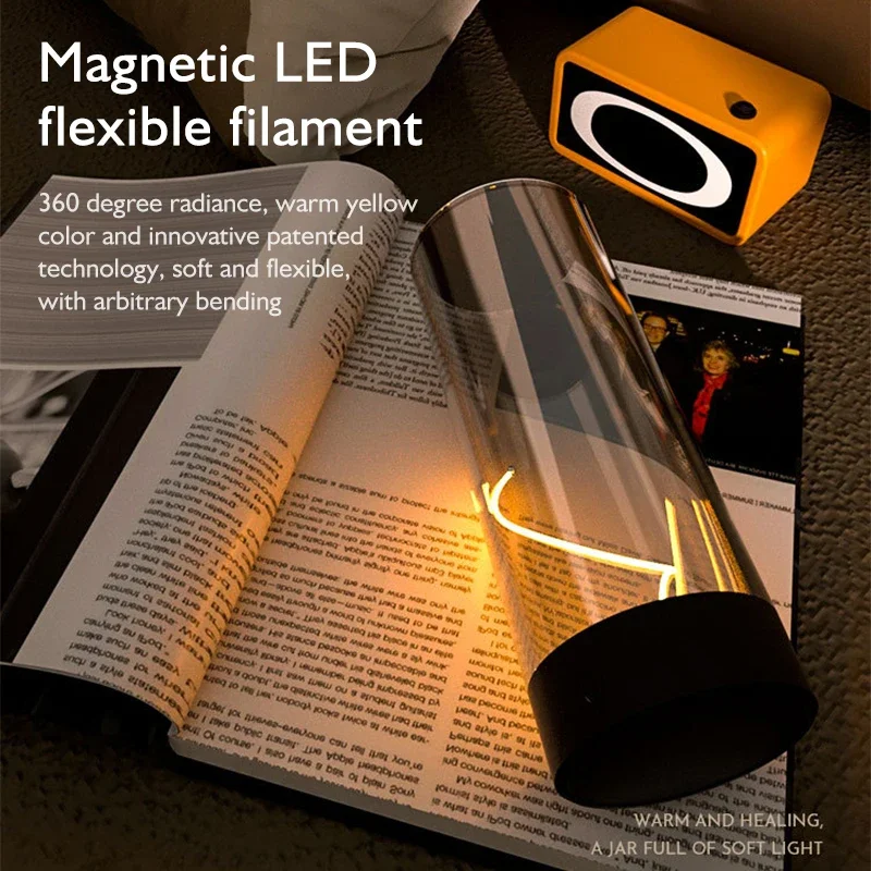Magnetic LED Night Lamp