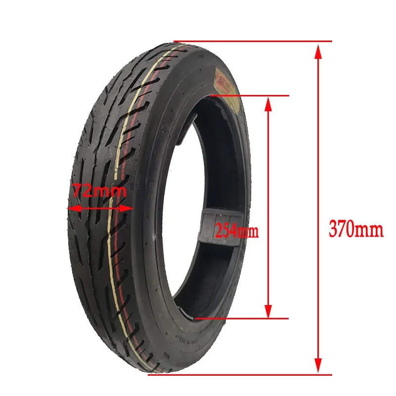 High Quality 14x2.50 Vacuum Tire 14*2.50 Tubeless Tyre 2.50-10 Tyre for Electric Vehicle Accessories - Image 2