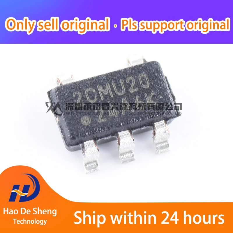 

10PCS/LOT AT24C02C-STUM-T SOT23-5 logo：2CMU20 New Original In Stock