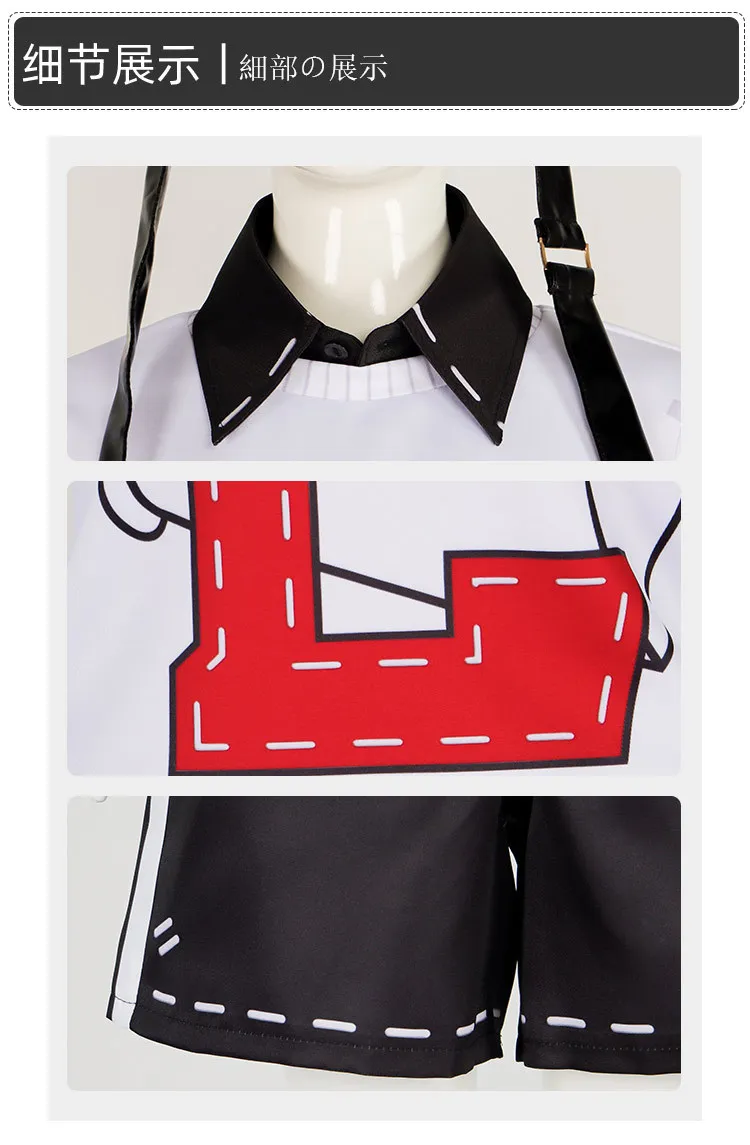 Identity V Cherish Balisong Pink Cheerleader Uniform Cosplay Costume