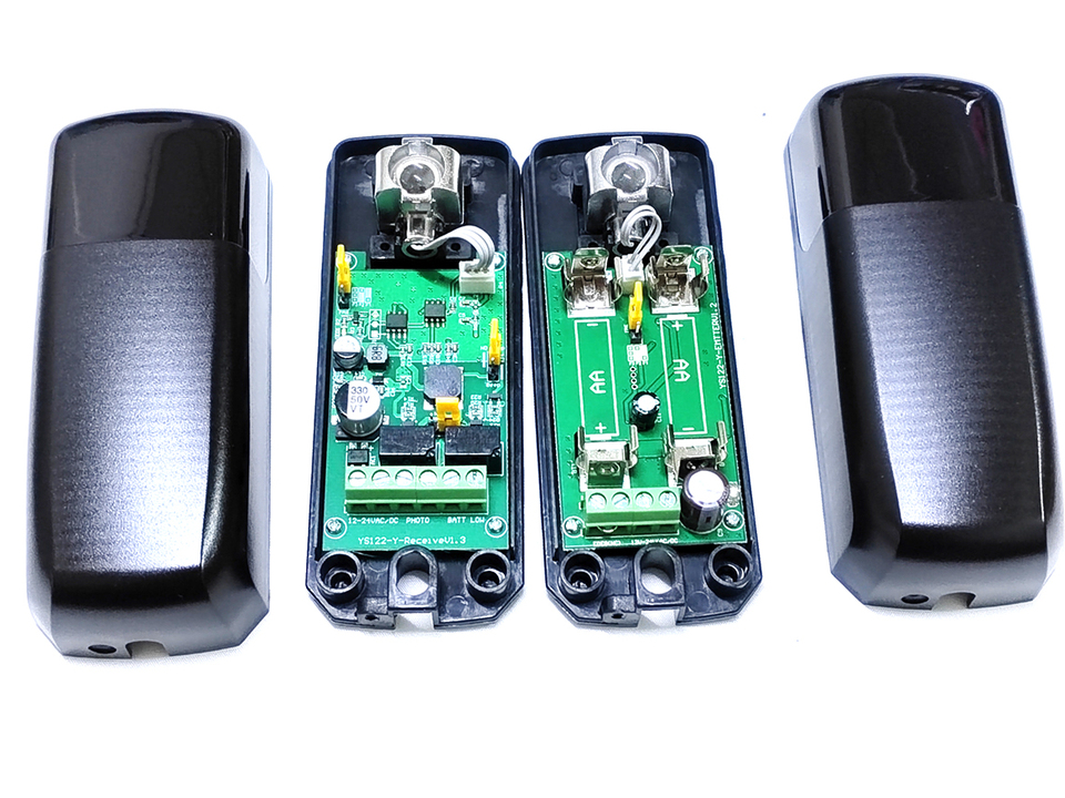 battery power automated gate safe Infrared sensor/swing /sliding/garage gate door opener safety infrared photocells