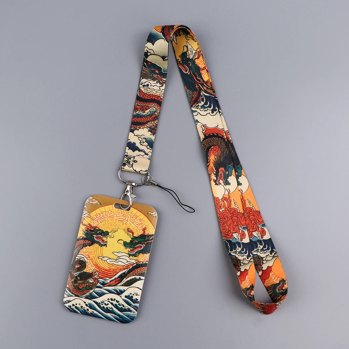 Charming Otter Lanyard - Stylish Keychain & ID Badge Holder Gift