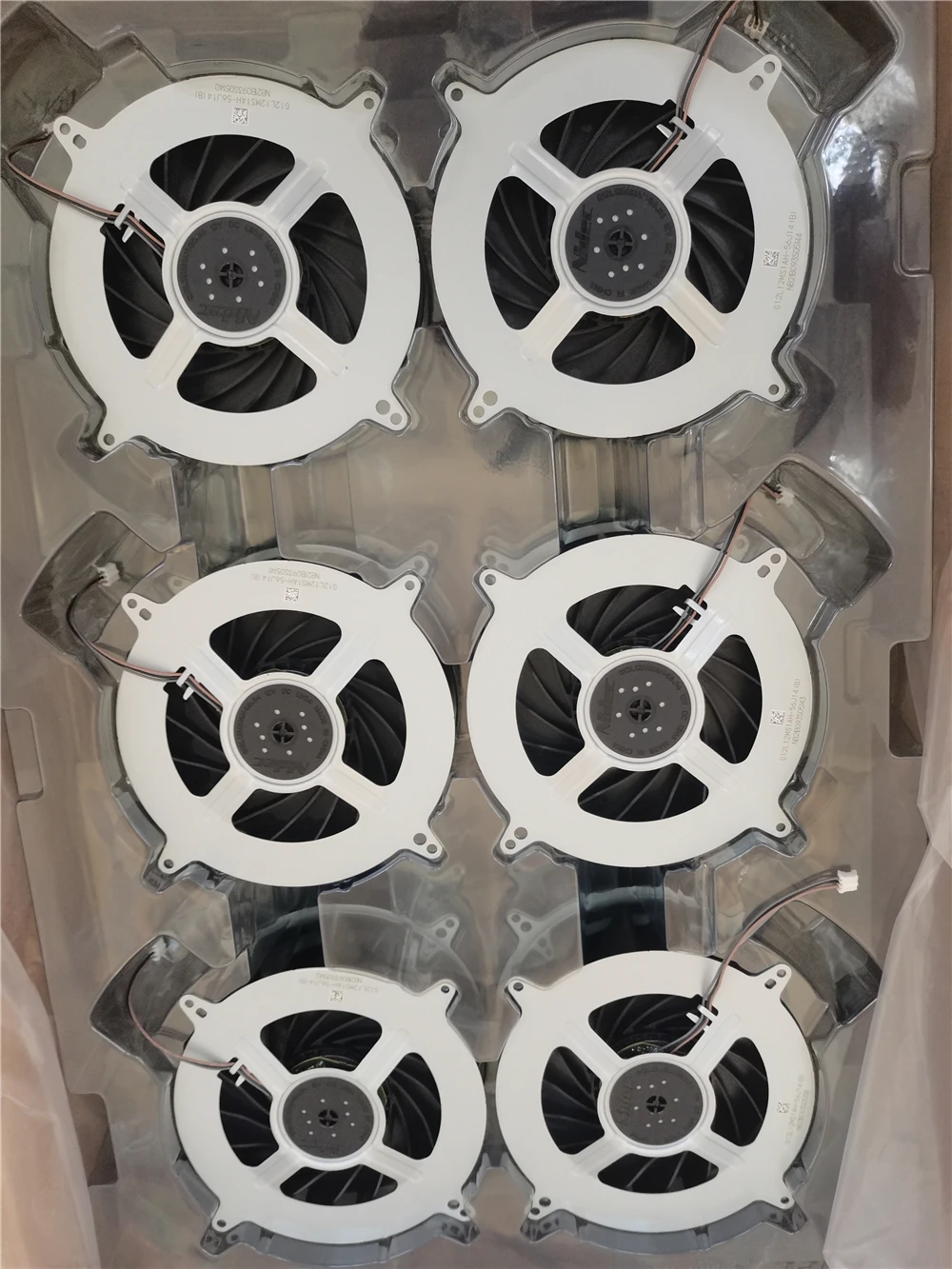 17 lâminas, G12L12MS1AH-56J14, ventilador mais frio, KBS1212HGG4E, 12047GA-12M-WB-01