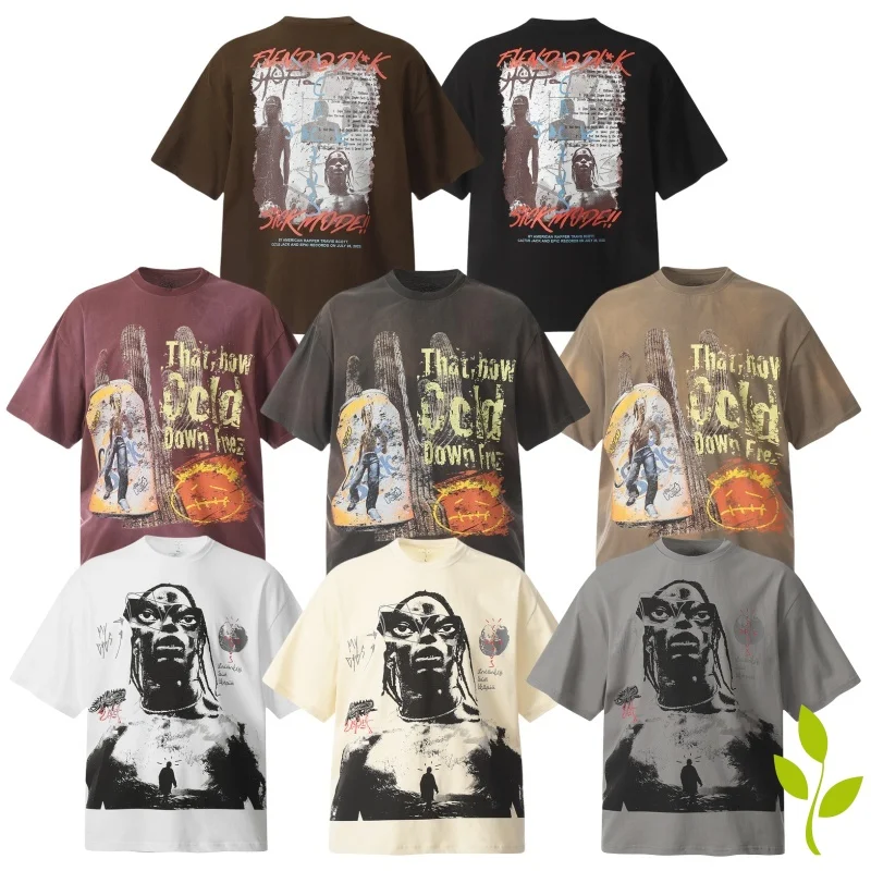 

Женская футболка с логотипом кактуса в стиле Харадзюку