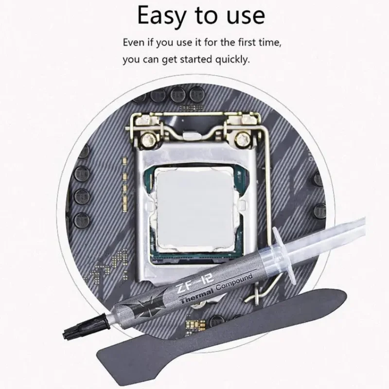 Thermal pastes processor zf12W Thermal grease Grease Paste Silicone