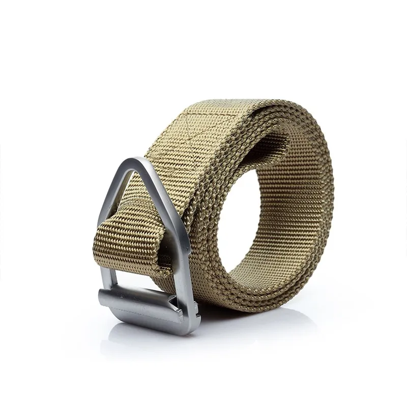 Military Waist Belt 800D Nylon 120cm Triangle Metal Buckle