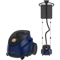 Electric Irons 1.65L Home Use Stand Upright Garment Clothes Professional Fabric Steamer With Hanger Board   مكواة بخار للملابس 1