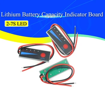 1S 2S 3S 4S 5S 6S 7S 4.2V-29.4V batteria al litio Li-po Li-ion scheda indicatore di capacità Display di alimentazione carica Tester LED