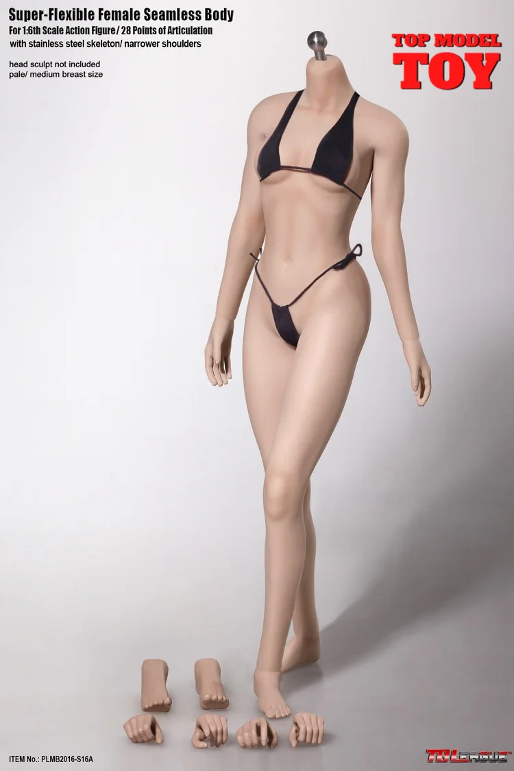 Tbleague Phicen 1/6 Female Super-flexible Body Doll No Head Suntan