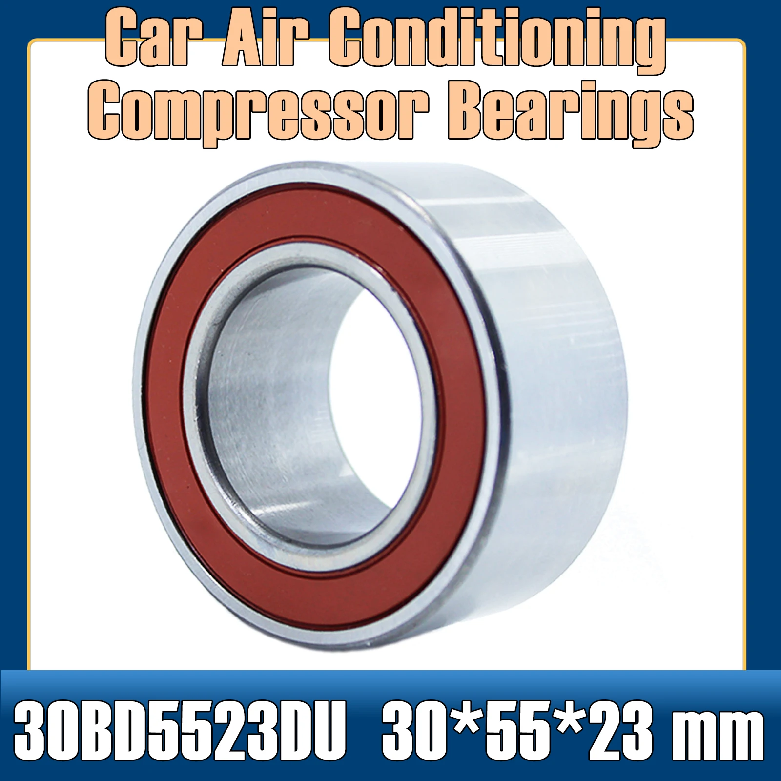 30BD5523DU-2RS Bearing 30*55*23 mm ( 1 PC ) ABEC-5 Car Air Conditioning Compressor Bearings Double Sealed 30BD40DF 2RS 305523