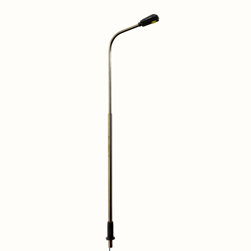 8/50Pcs 3V 모델 가로등 1/64 Ho TT Z 스케일 차가운 흰색 LED 시뮬레이션 고속도로 장식 4-12.5cm 모델 라이트 철도 레이아웃