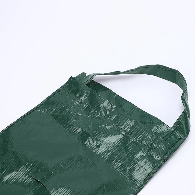 4/6/8/8/10 Lyukak Lógó Táska Eper Gyógynövény Óvodai Pot Pe Kert Virágzöld Termesztési Konténer Erkély Dekoráció - Image 4