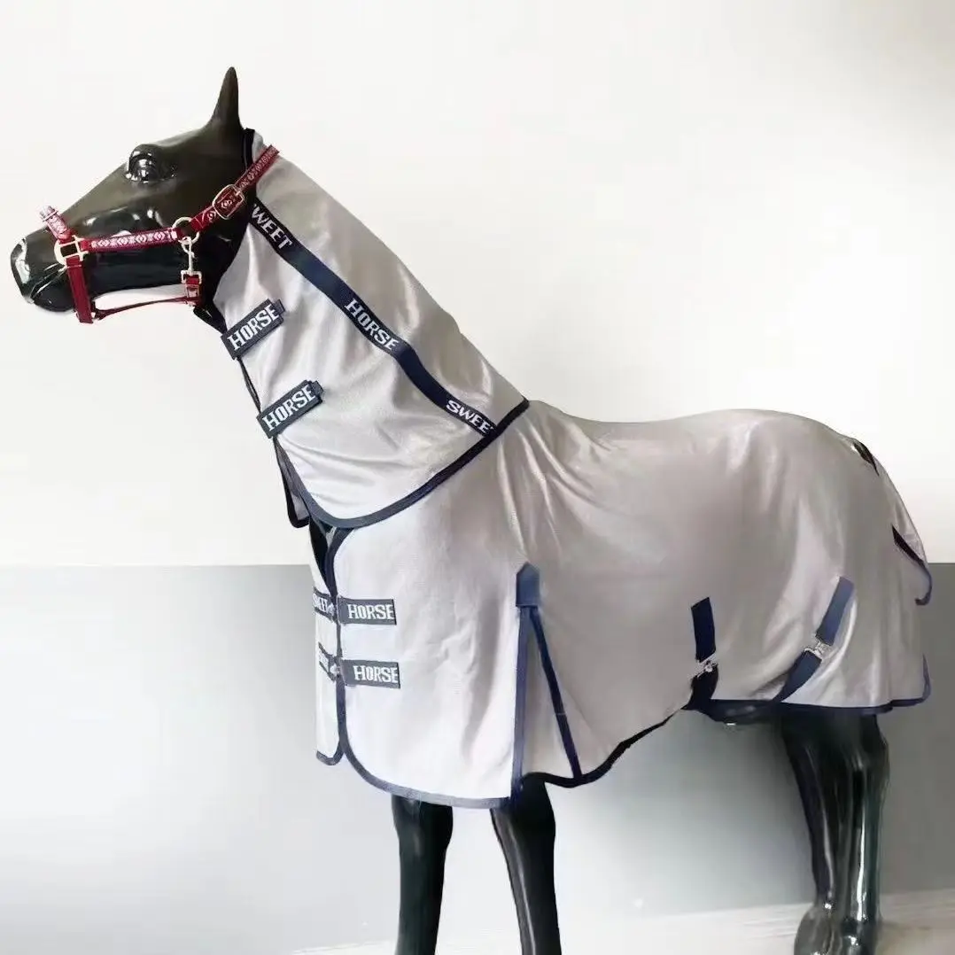 Mosquito and insect resistant breathable horse vest rug