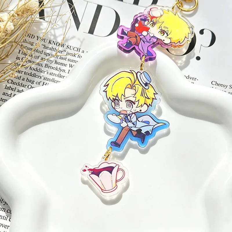Kawaii Anime Hetalia USUK Cosplay Acrylic Keychain Accessory