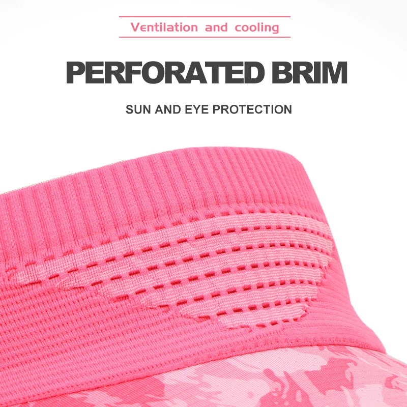 1pc Sports Empty Top Hat Summer Quick-drying Folding Sunscreen Hat Men's and Women's Breathable Yang Tennis Top Running Hat